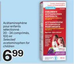 Brunet Acétaminophène pour enfants sélectionné offer