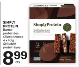 Brunet SIMPLY PROTEIN Barres protéinées sélectionnées offer