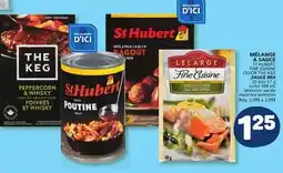 Marché Bonichoix ST-HUBERT, FINE CUISINE OR THE KEG SAUCE MIX offer