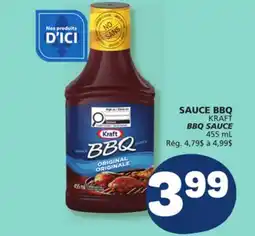 Marché Bonichoix KRAFT BBQ SAUCE offer