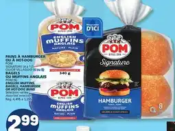 Marché Bonichoix ENGLISH MUFFINS, BAGELS, HAMBURGER OR HOT-DOG BUNS offer
