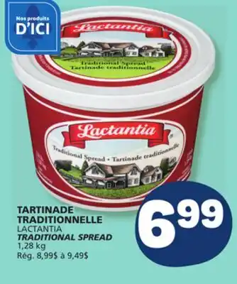 Marché Bonichoix TARTINADE TRADITIONNELLE LACTANTIA offer