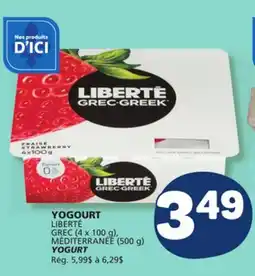 Marché Bonichoix LIBERTÉ GREC YOGURT offer