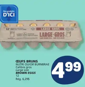 Marché Bonichoix NUTRI OR BURNBRAE BROWN EGGS offer