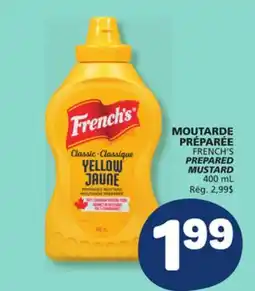 Marché Bonichoix FRENCH'S PREPARED MUSTARD offer
