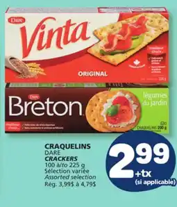 Marché Bonichoix DARE CRACKERS offer