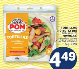 Marché Bonichoix POM TORTILLAS offer