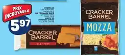 Marché Bonichoix CRACKER BARREL CHEESE OR SHREDDED CHEESE offer