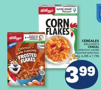 Marché Bonichoix KELLOGG'S CEREAL offer
