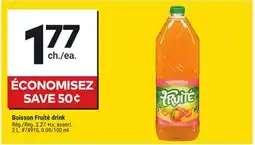 Giant Tiger Boisson Fruité drink offer