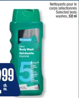 Jean Coutu Selected body washes offer