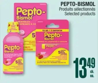 Jean Coutu PEPTO-BISMOL Selected products offer