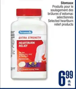 Jean Coutu Stomaax Selected heartburn relief products offer