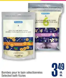 Jean Coutu Personnelle Selected bath fizzies offer