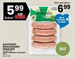 Rachelle-Bery Grocery DU BRETON FRESH ORGANIC SAUSAGES offer