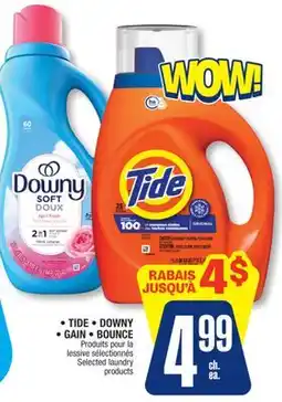 Jean Coutu • TIDE • DOWNY • GAIN • BOUNCE offer