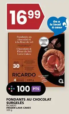 Rachelle-Bery Grocery RICARDO FROZEN LAVA CAKES offer