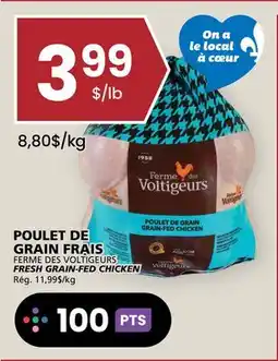 Rachelle-Bery Grocery FERME DES VOLTIGEURS FRESH GRAIN-FED CHICKEN offer