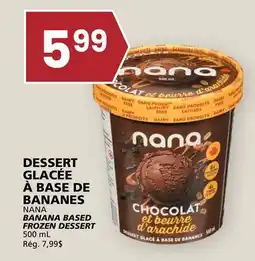 Rachelle-Bery Grocery NANA BANANA BASED FROZEN DESSERT offer