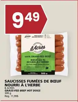 Rachelle-Bery Grocery 8 ACRES GRASS-FED BEEF HOT DOGS offer
