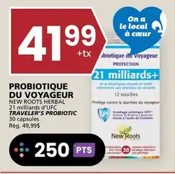 Rachelle-Bery Grocery NEW ROOTS HERBAL 21 milliards d'UFC TRAVELER'S PROBIOTIC offer