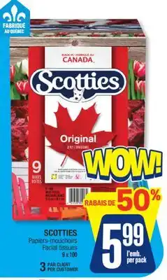 Jean Coutu SCOTTIES Facial tissues offer