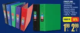 Jean Coutu FIRSTLINE Selected PVC binders offer