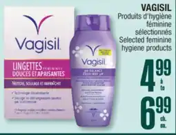 Jean Coutu VAGISIL Selected feminine hygieneproducts offer