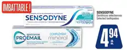 Jean Coutu SENSODYNE Selected toothpastes offer