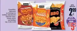 Jean Coutu Selected chips, cheese sticks and tortillas offer