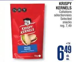 Jean Coutu KRISPY KERNELS Selected snacks offer
