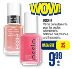 Jean Coutu ESSIE Selected nail polishes and treatments offer