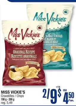 Jean Coutu MISS VICKIE'S Chips offer