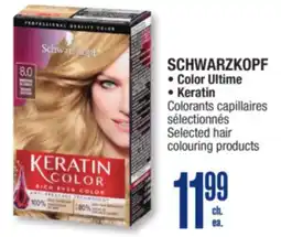 Jean Coutu SCHWARZKOPF • Color Ultime • Keratin Selected hair colouring products offer