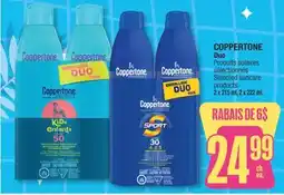 Jean Coutu COPPERTONE Duo Selected suncare products offer
