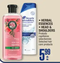 Jean Coutu HERBAL ESSENCES, HEAD & SHOULDERS Selected hair care products offer