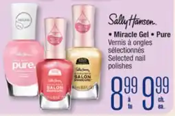 Jean Coutu Sally Hansen Selected nail polishes offer
