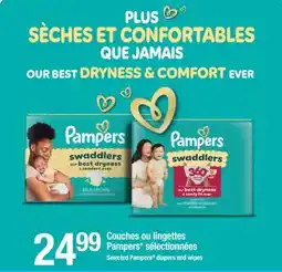 Jean Coutu Pampers sélectionnées offer
