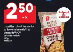 Maxi CROUSTILLES CUITES À LA MARMITE OU SAVEURS DU MONDE OU PLEINES DE PC offer