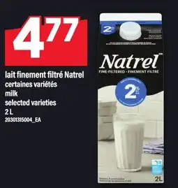 Maxi LAIT FINEMENT FILTRÉ NATREL | MILK offer