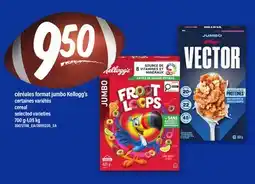 Maxi CÉRÉALES FORMAT JUMBO KELLOGG'S | CEREAL, 700 G–1,05 KG offer