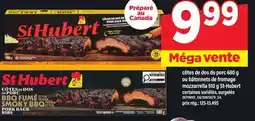 Maxi CÔTES DE DOS DE PORC, 680 G OU BÂTONNETS DE FROMAGE MOZZARRELLA, 510 G ST-HUBERT offer