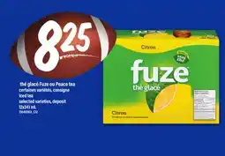 Maxi THÉ GLACÉ FUZE OU PEACE TEA | ICED TEA offer