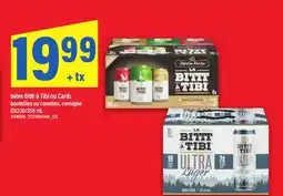 Maxi BIÈRE BITTT À TIBI OU CARIB, 12X330/355 ML offer