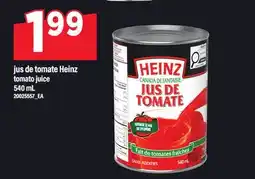 Maxi JUS DE TOMATE HEINZ | TOMATO JUICE offer