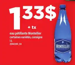 Maxi EAU PÉTILLANTE MONTELLIER offer