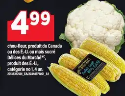 Maxi CHOU-FLEUR OU MAÏS SUCRÉ offer