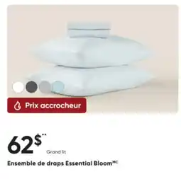 Dormez Vous Ensemble de draps Essential BloomMC offer