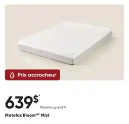 Dormez Vous Matelas BloomMC Mist offer