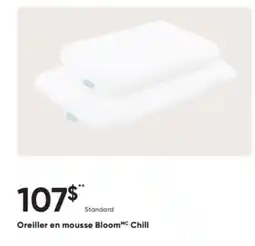 Dormez Vous Oreiller en mousse BloomMC Chill offer
